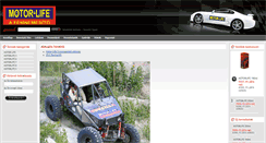 Desktop Screenshot of motorlife.hu